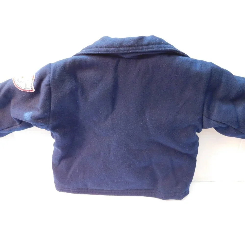 Cradle Togs Pea Coat Navy Blue Size 3-6 Months NWT